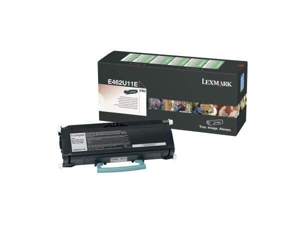 Toner LEXMARK E462U11E 18K sort 